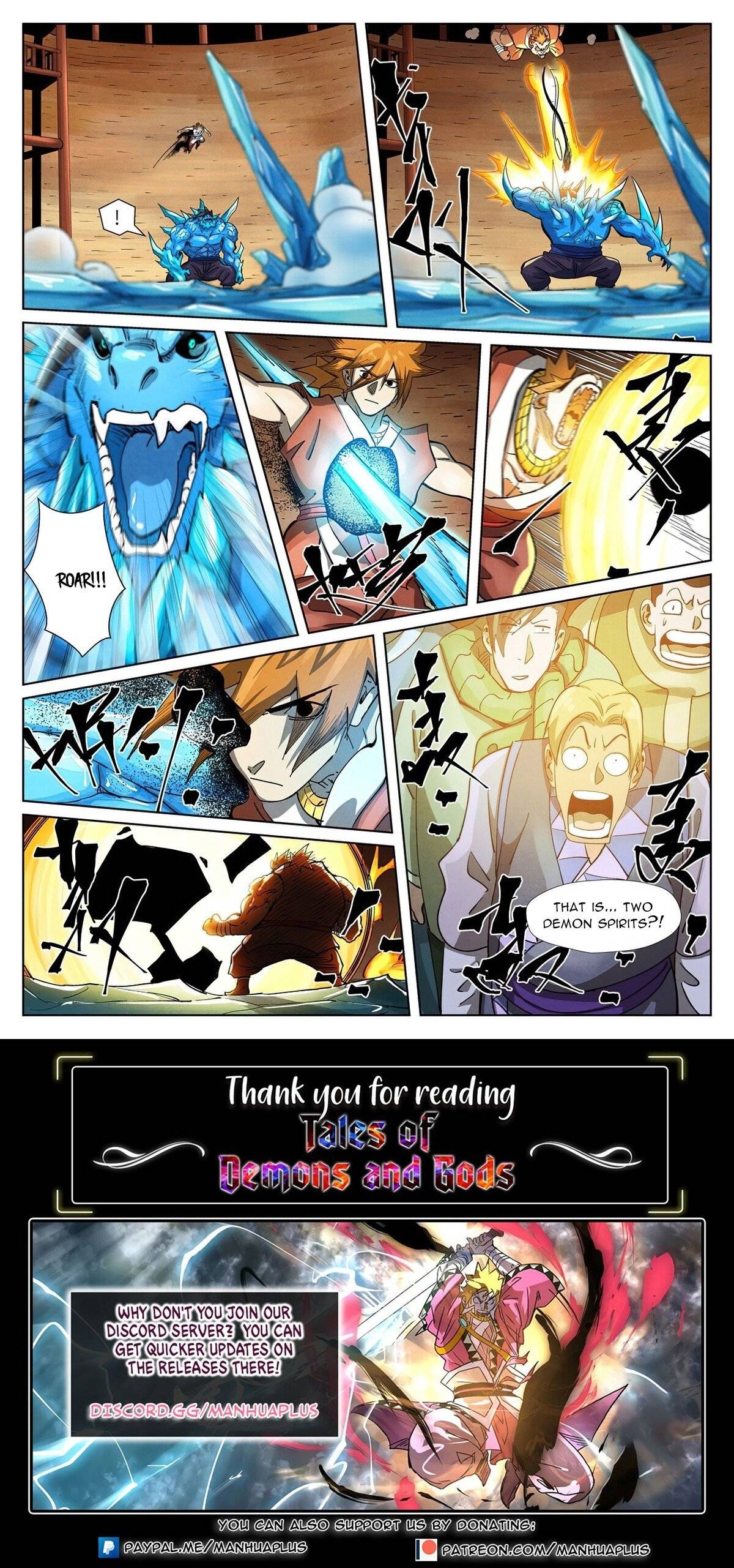 Tales of Demons and Gods Manhua Chapter 371.5 - Page 8