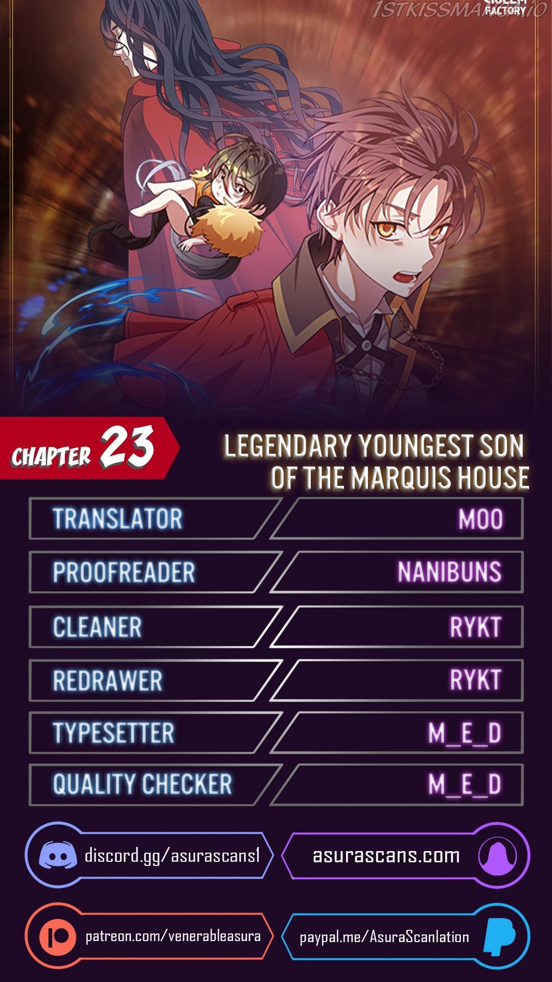 Legendary Youngest Son of the Marquis House Chapter 23 - Page 0
