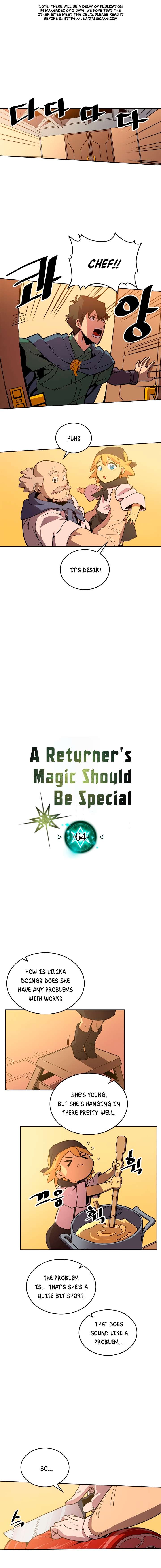 A Returner’s Magic Should be Special Chapter 64 - Page 1