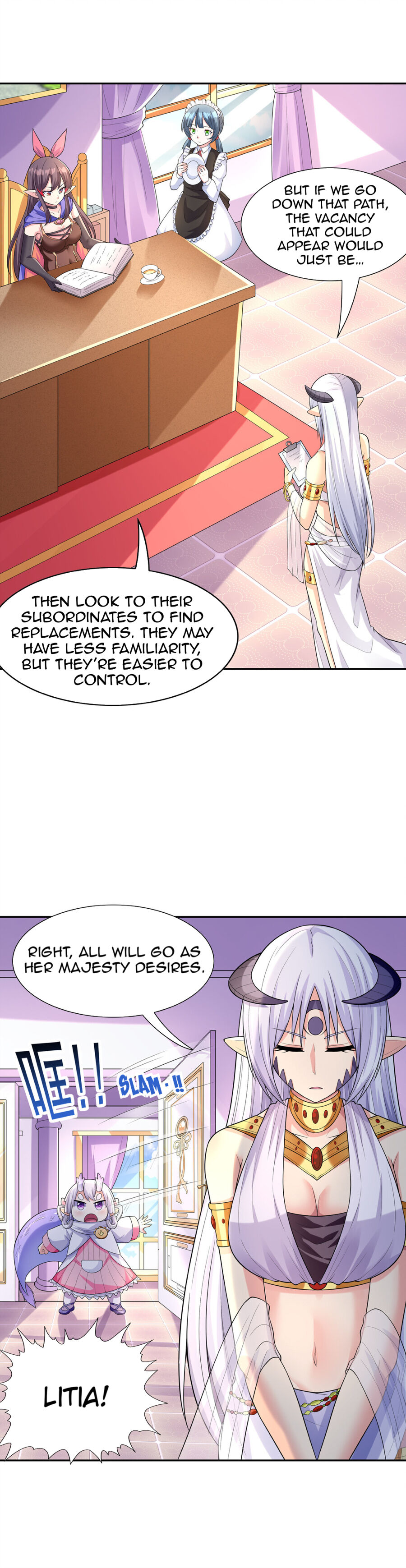 My Harem Is Entirely Female Demon Villains Chapter 18 - Page 19