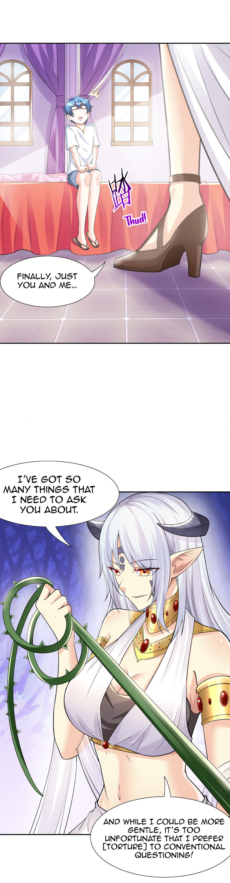 My Harem Is Entirely Female Demon Villains Chapter 8 - Page 3