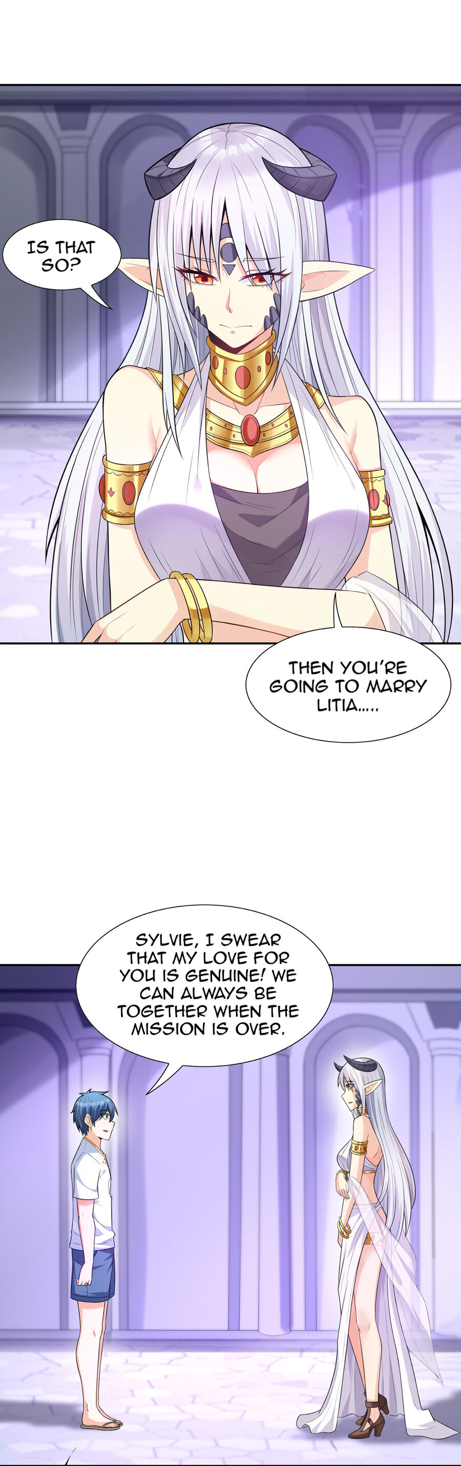 My Harem Is Entirely Female Demon Villains Chapter 9 - Page 9