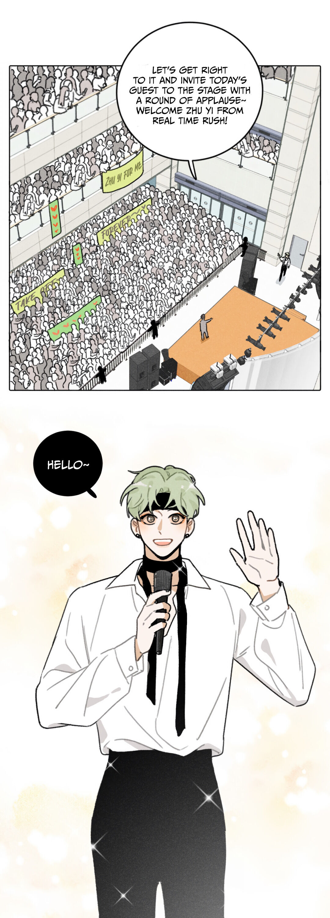 The CEO is an Idol Stan Chapter 5 - Page 1