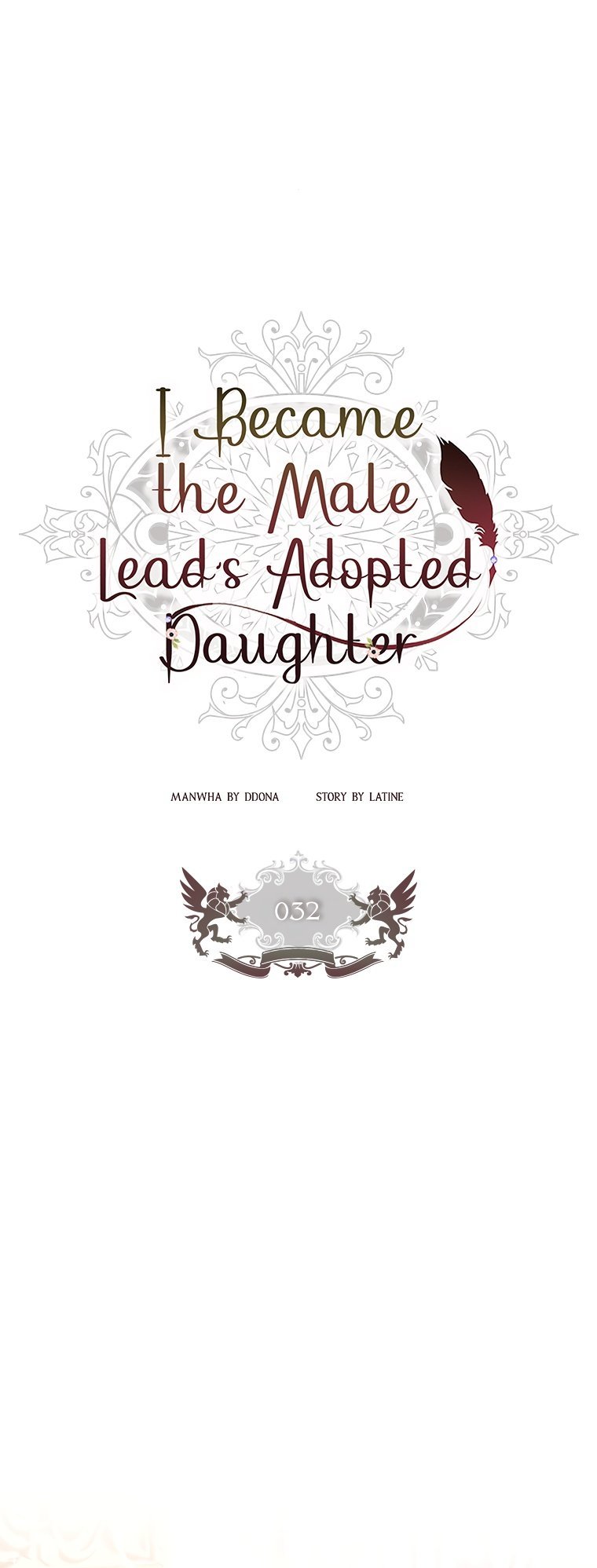 I Became the Male Lead’s Adopted Daughter Chapter 32 - Page 0