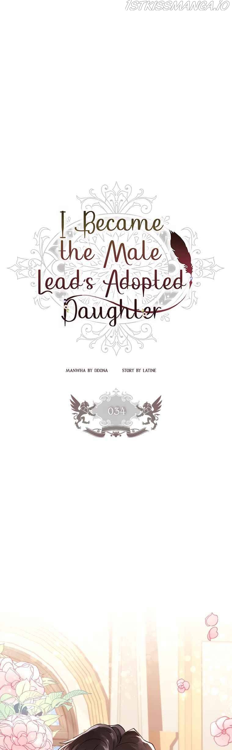 I Became the Male Lead’s Adopted Daughter Chapter 34 - Page 1