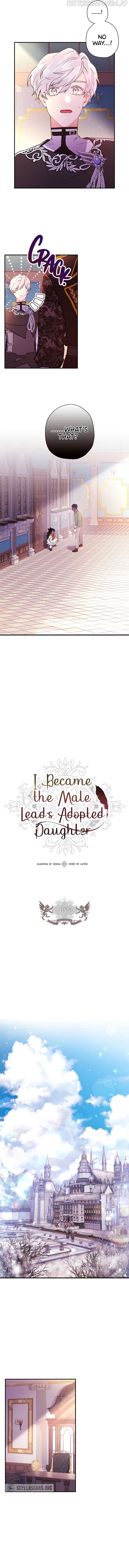 I Became the Male Lead’s Adopted Daughter Chapter 50 - Page 1