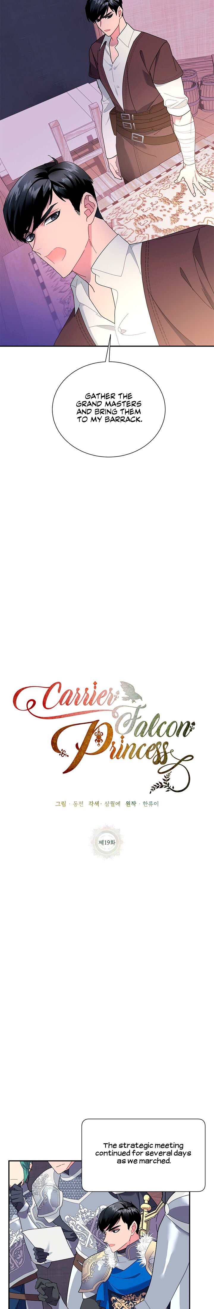 Cavier Falcon Princess Chapter 19 - Page 9