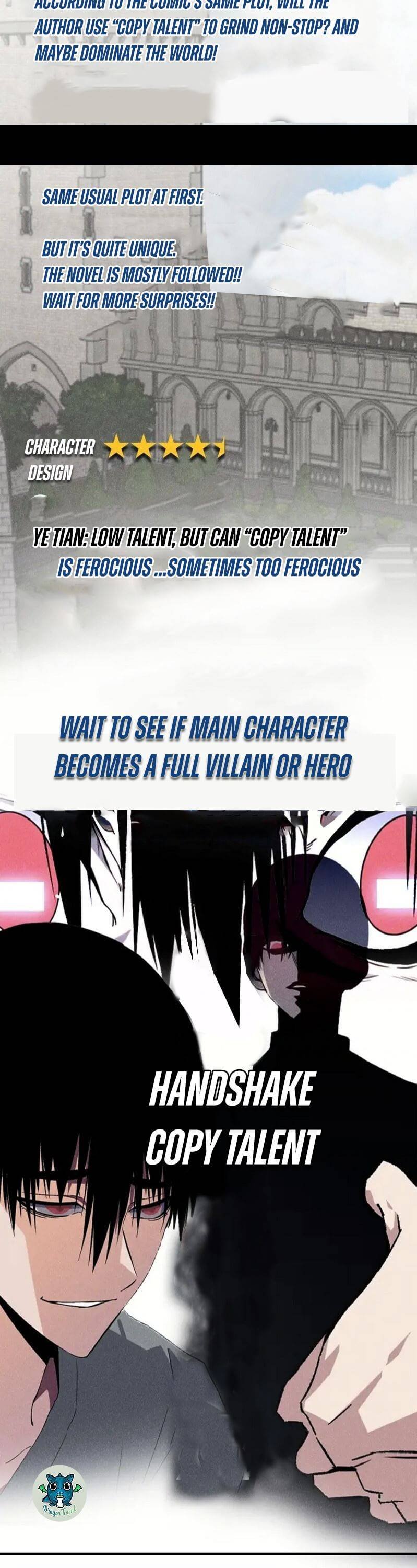 [I Can Copy Talents]. So much potential just not regular chapter updates :  r/manhwa