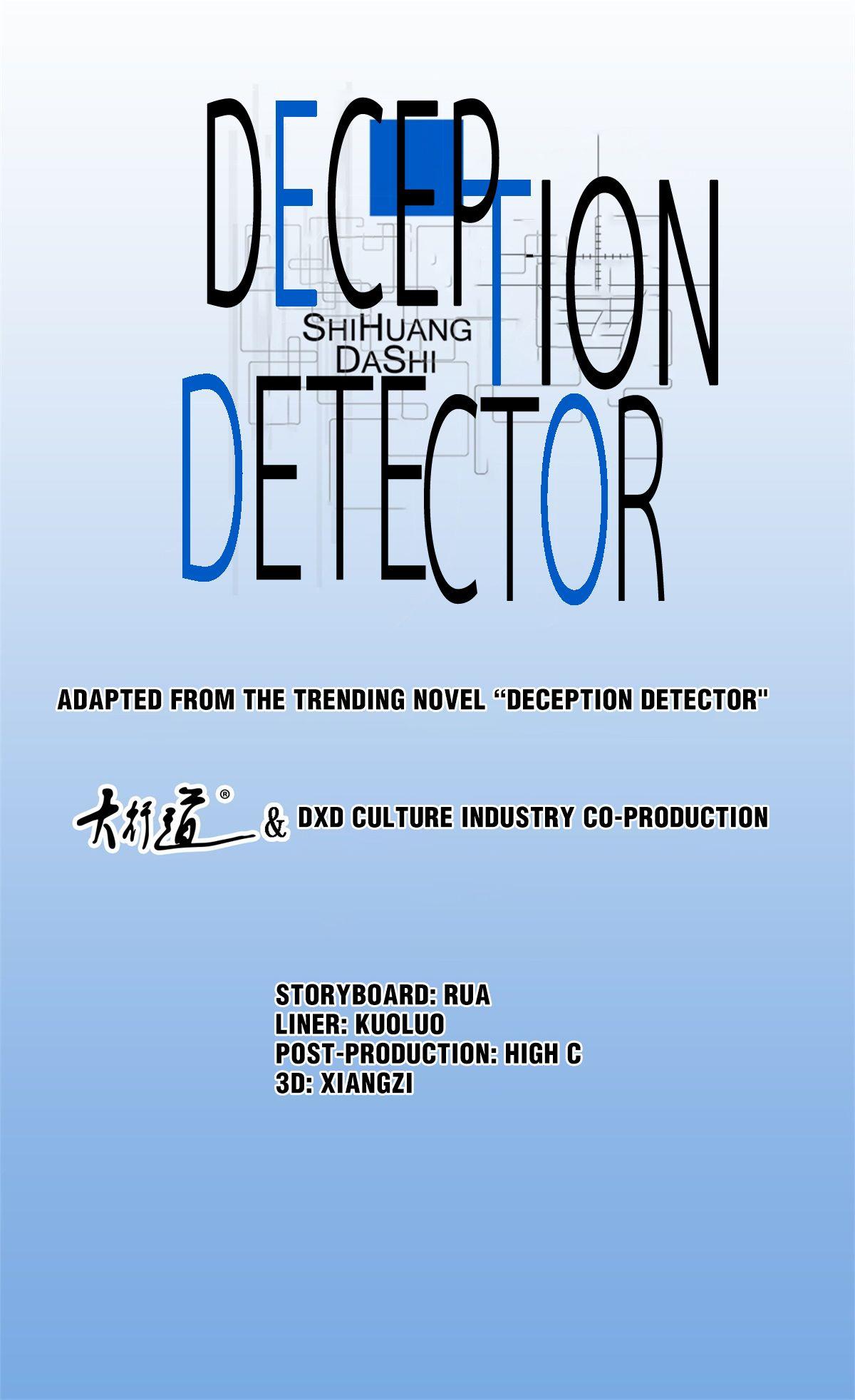 Deception Detector Chapter 13 - Page 0