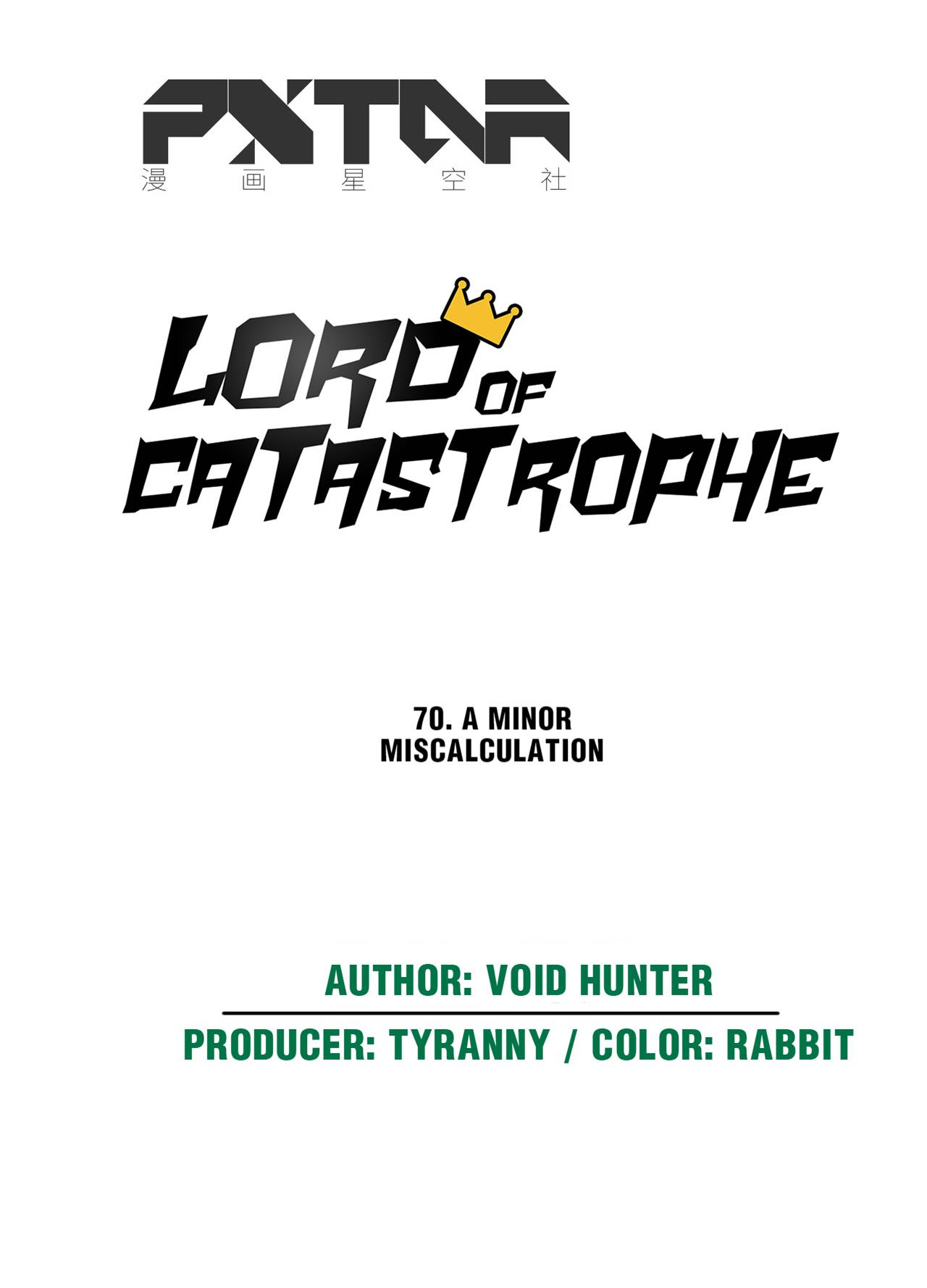 Lord of Catastrophe Chapter 70 - Page 8
