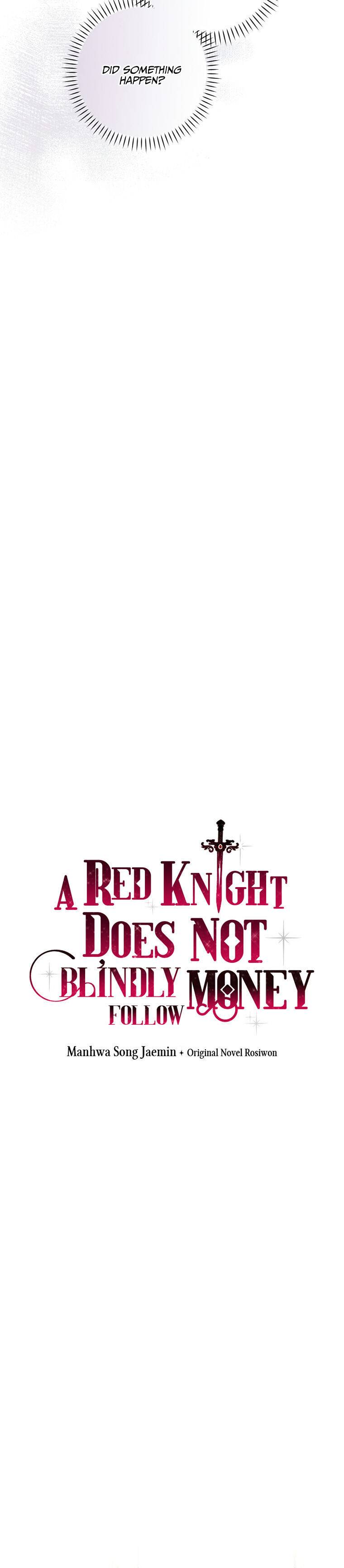 A Red Knight Does Not Blindly Follow Money Chapter 40 - Page 3