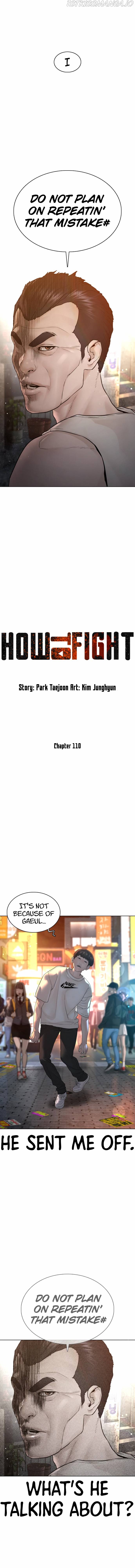 How to fight Chapter 110 - Page 3