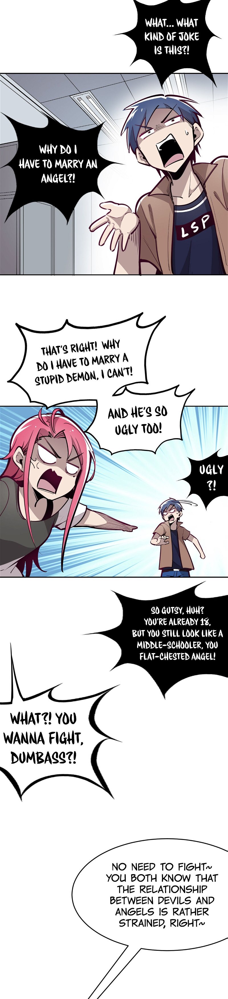 Demon X Angel, Can’t Get Along! Chapter 3 - Page 8