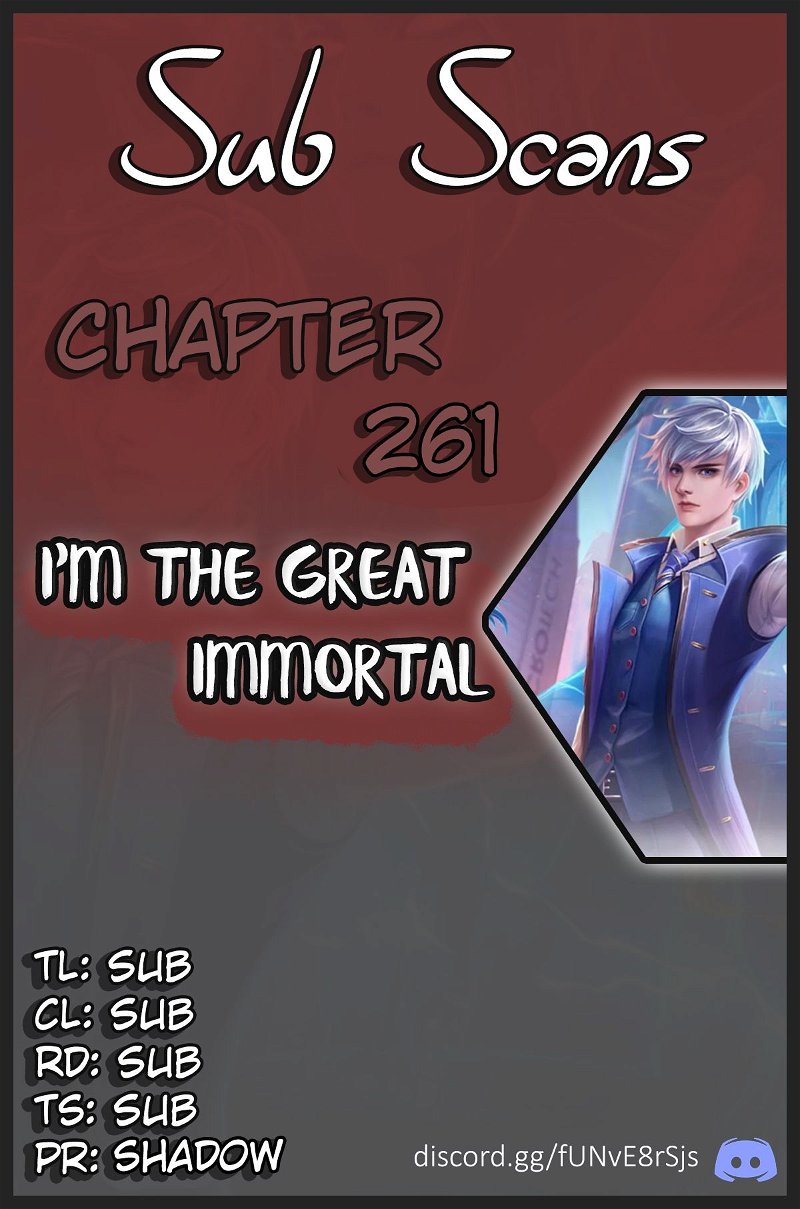 I’m The Great Immortal Chapter 261 - Page 0