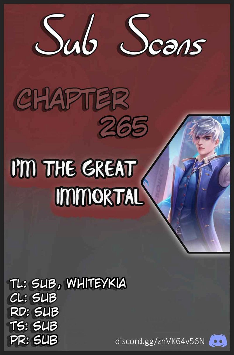 I’m The Great Immortal Chapter 265 - Page 0