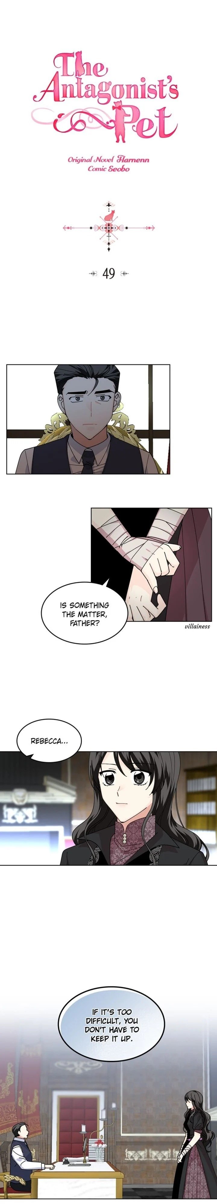 The Antagonist’s Pet ( The Pet of the Villainess ) Chapter 49 - Page 0