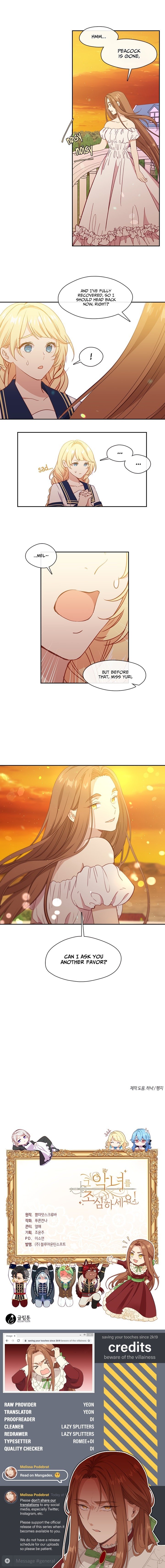 Beware of the Villainess! Manhwa Chapter 32 - Page 10