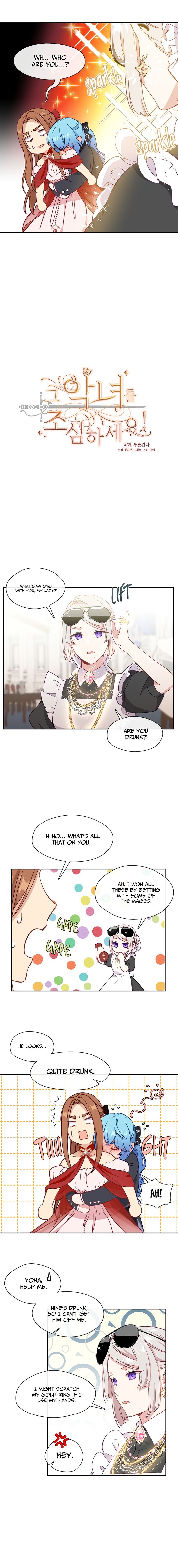 Beware of the Villainess! Manhwa Chapter 34 - Page 1