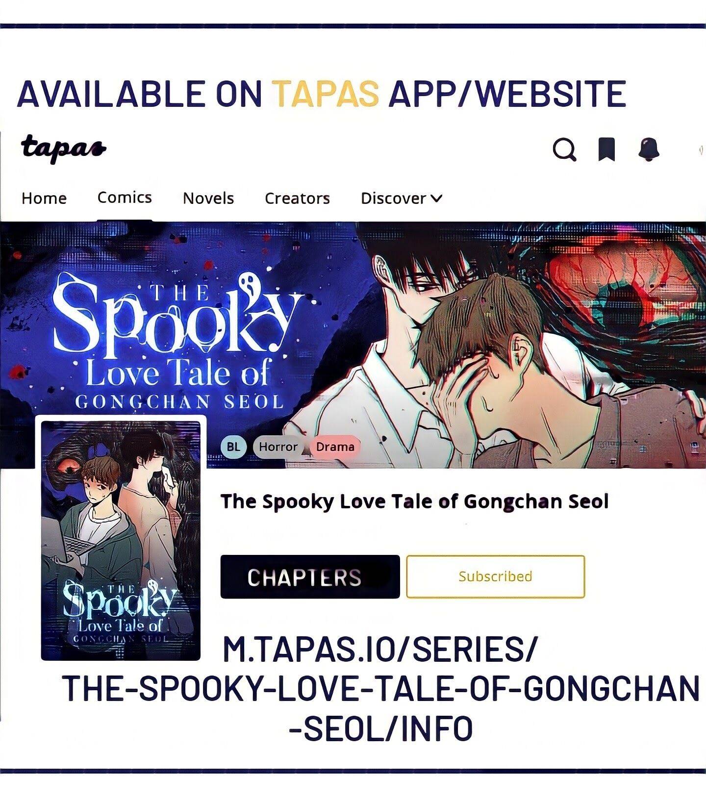 The Spooky Love Tale of Gongchan Seol Chapter 52 - Page 0