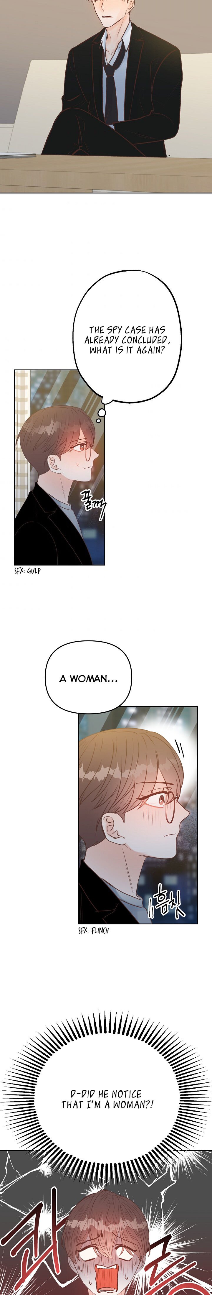 Disguised As A Male Secretary Chapter 18 - Page 19