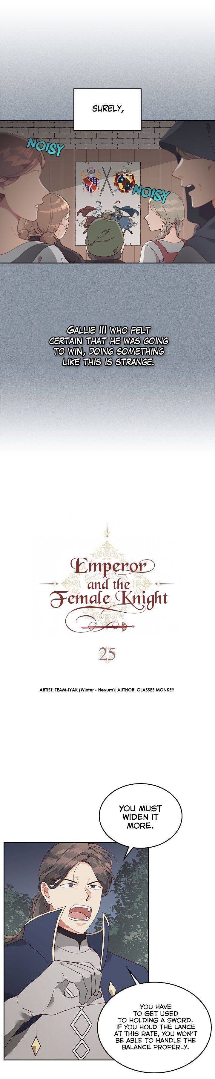 Emperor And The Female Knight ( The King and His Knight ) Chapter 25 - Page 3