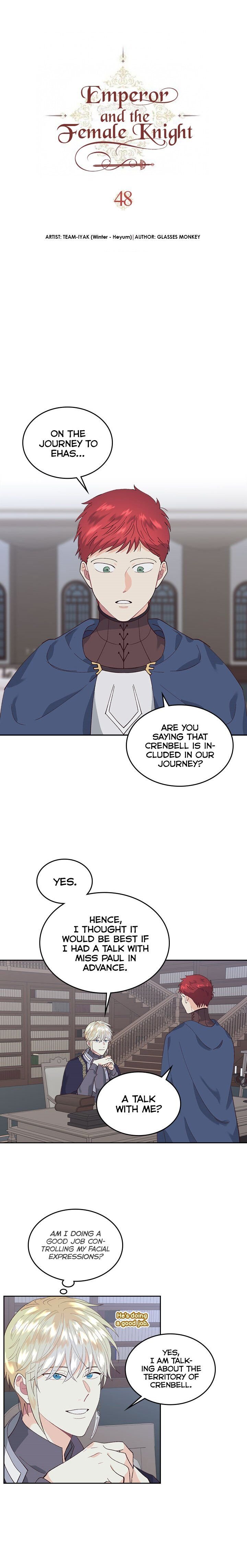 Emperor And The Female Knight ( The King and His Knight ) Chapter 48 - Page 5