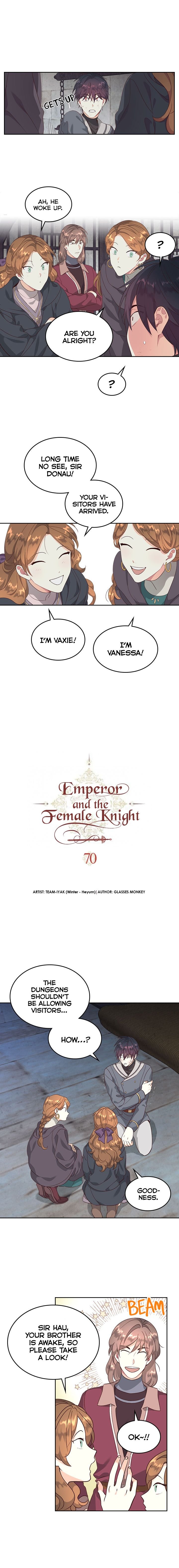Emperor And The Female Knight ( The King and His Knight ) Chapter 70 - Page 1