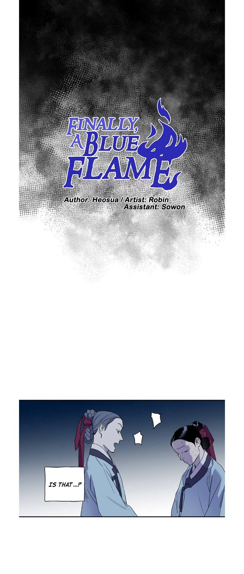 Finally, The Blue Flame Chapter 6 - Page 2