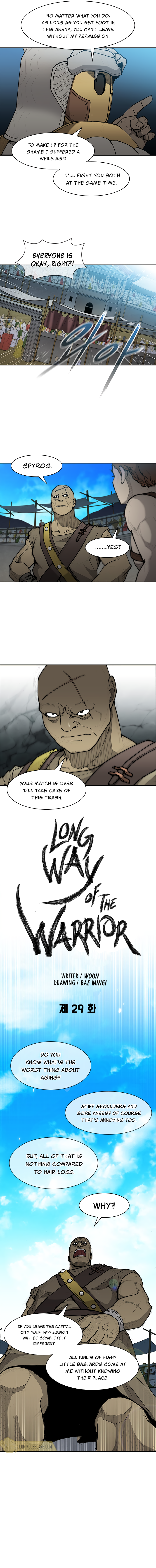 The Long Way Of The Warrior Chapter 29 - Page 10