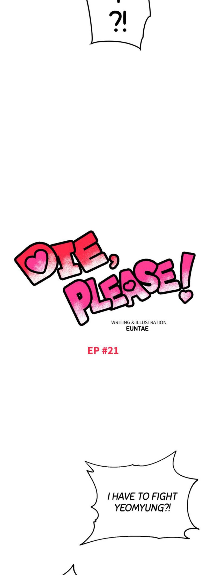 Die, Please! Chapter 21 - Page 1