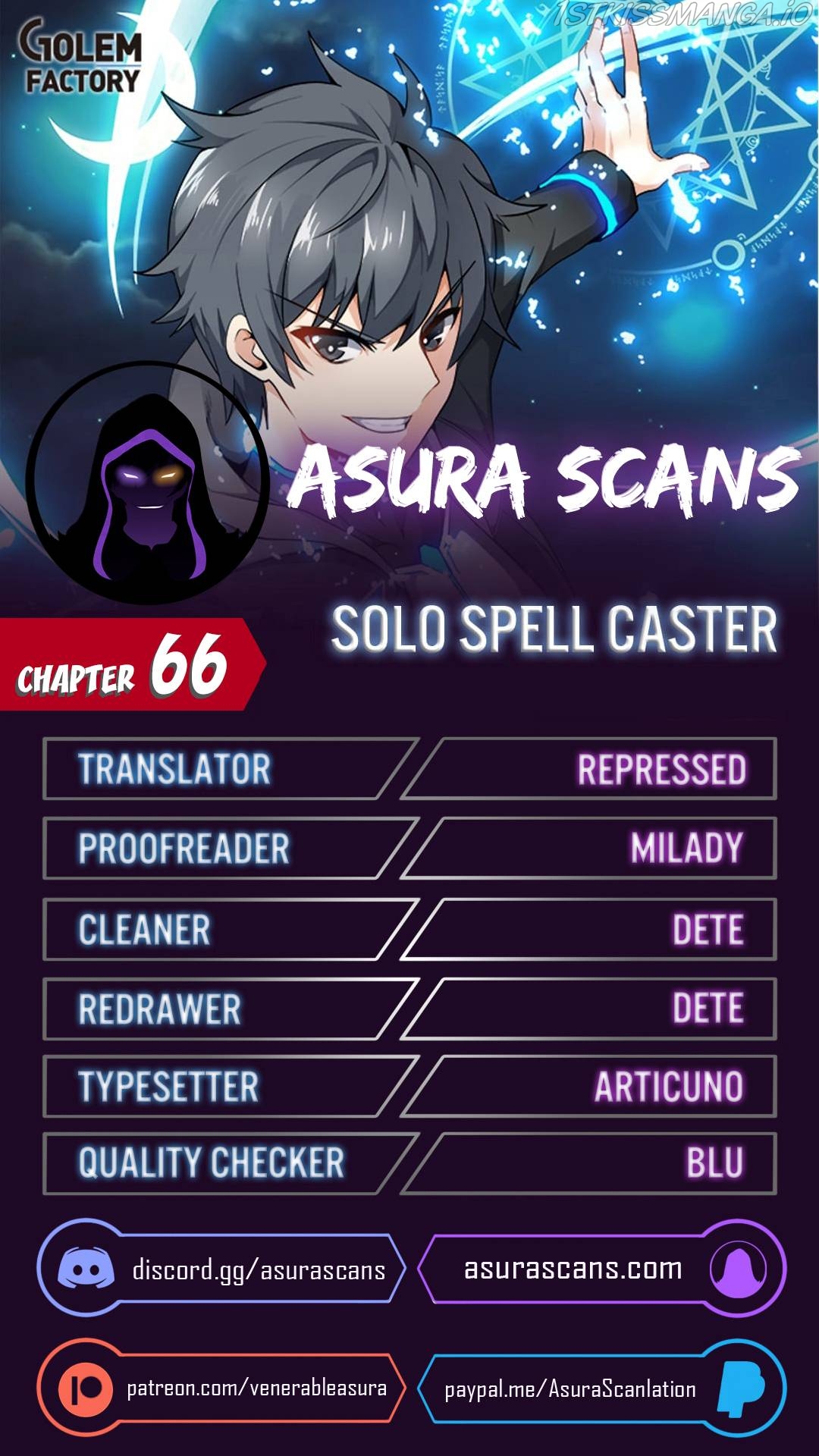 Solo Spell Caster Chapter 66 - Page 0