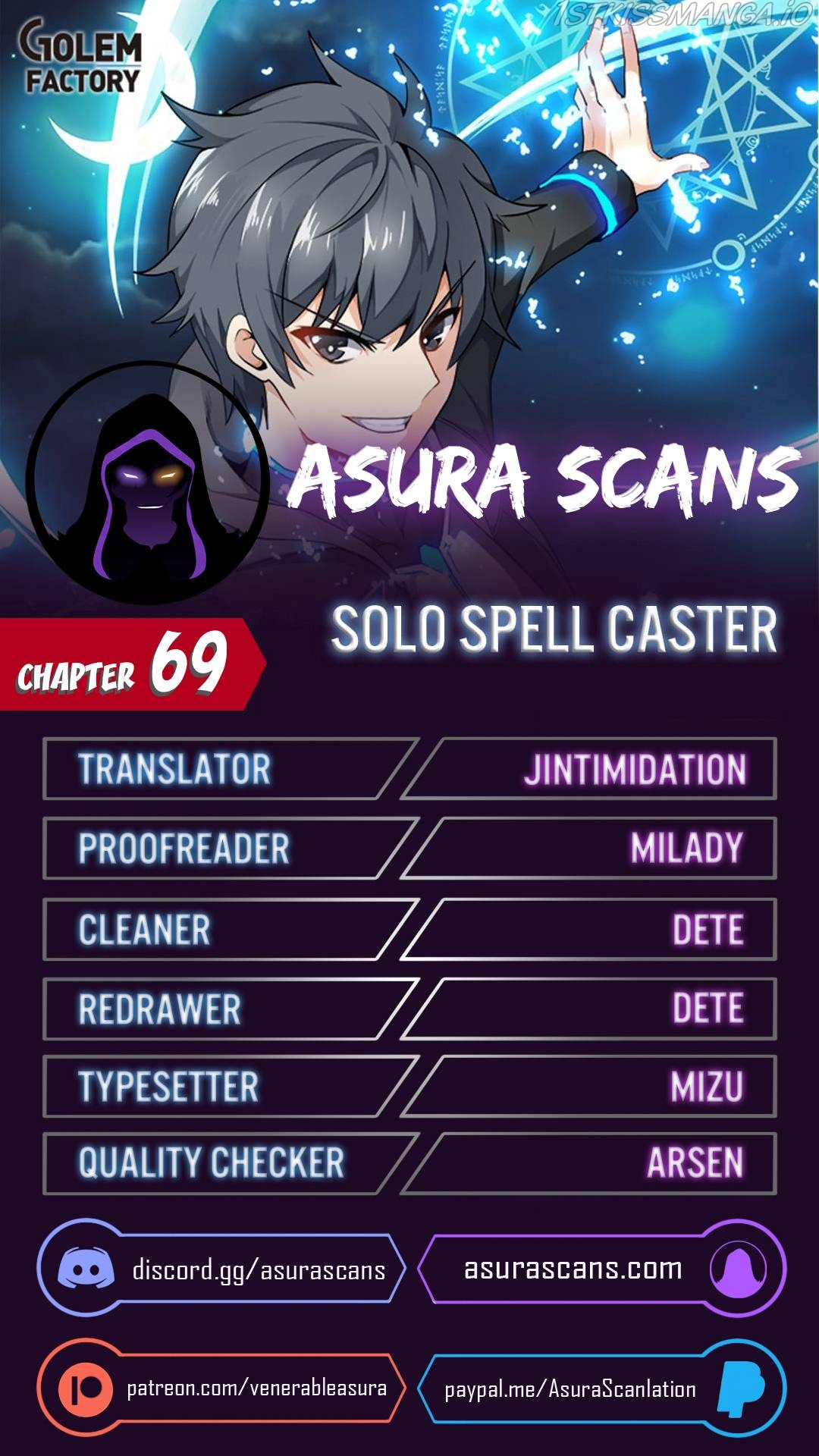 Solo Spell Caster Chapter 69 - Page 0