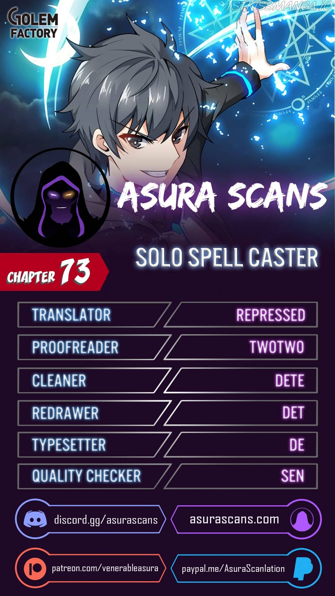 Solo Spell Caster Chapter 73 - Page 0