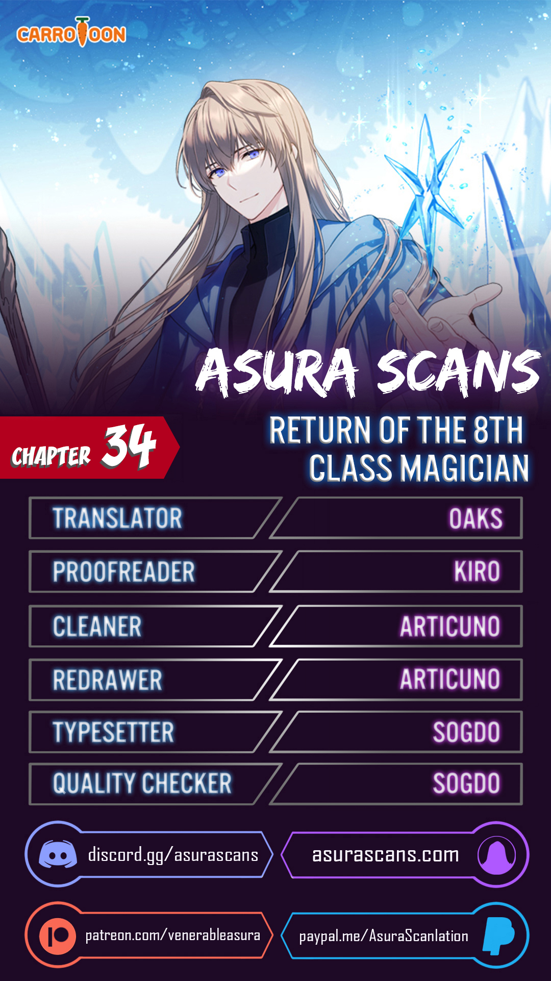 The Return of the 8th Class Magician Chapter 34 - Page 1