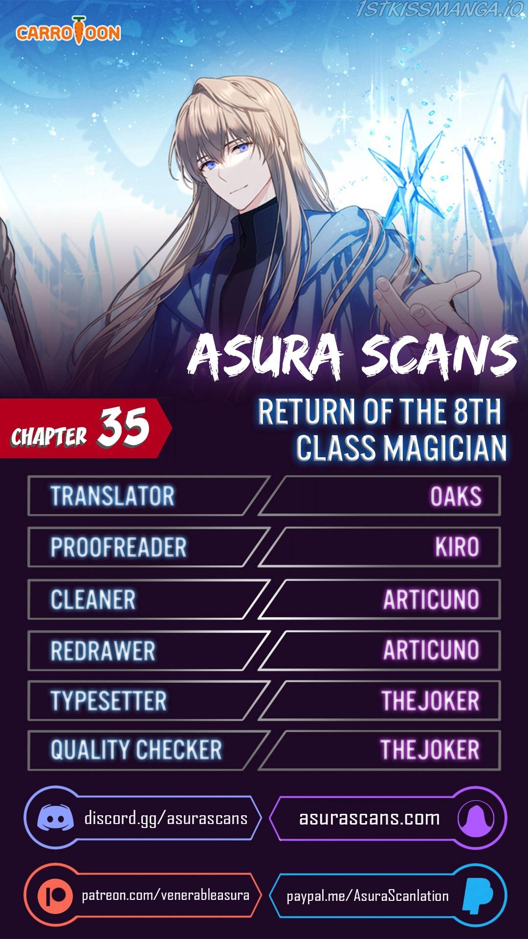 The Return of the 8th Class Magician Chapter 35 - Page 0