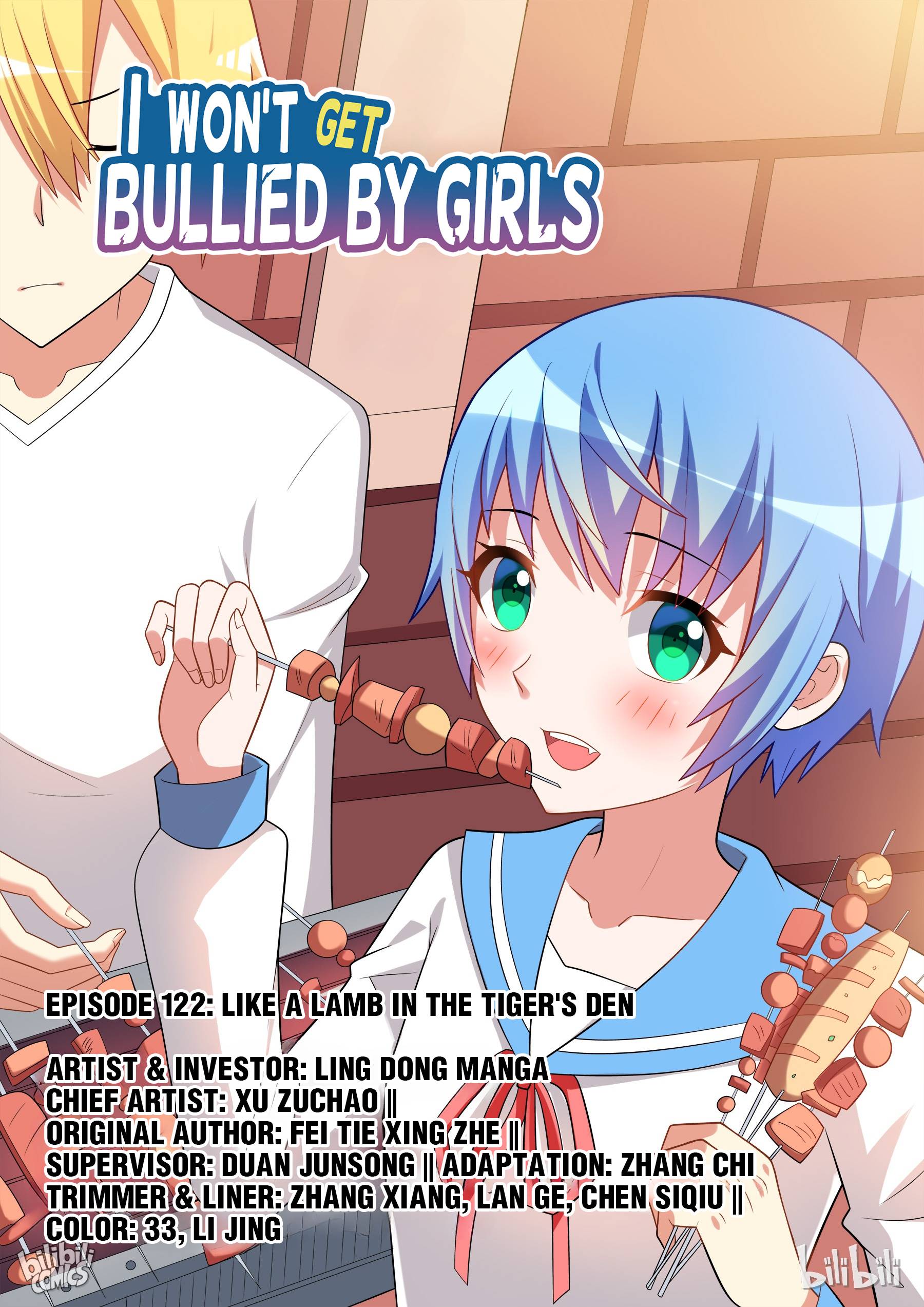 I Won’t Get Bullied By Girls Chapter 122 - Page 0