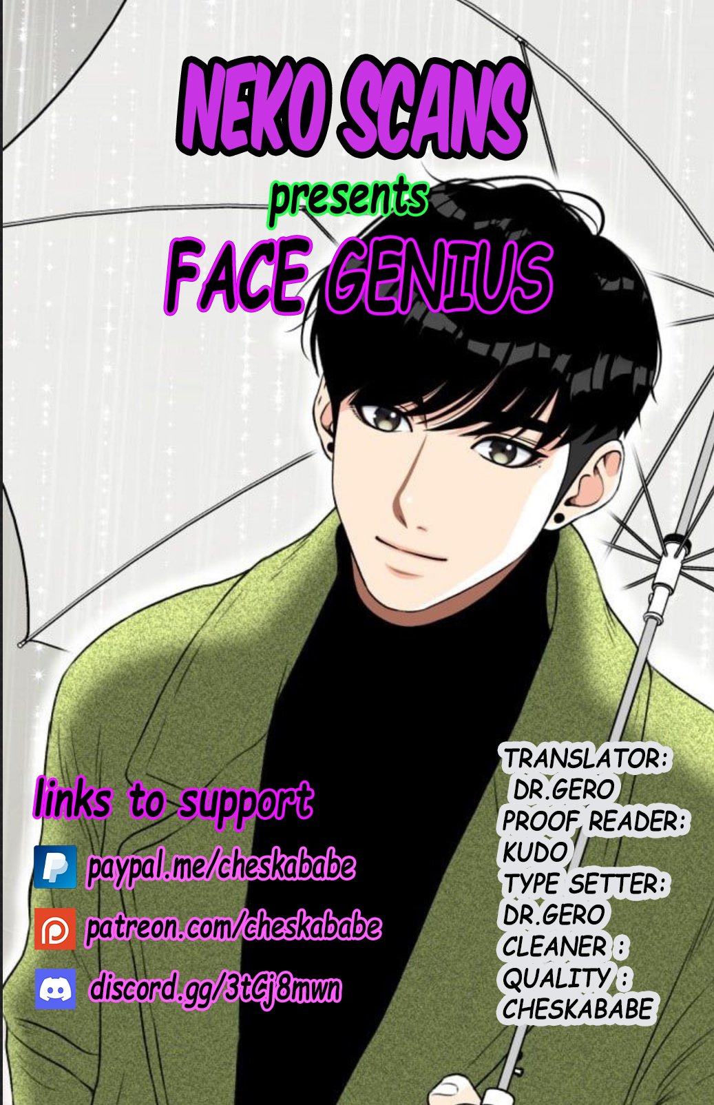Face Genius Chapter 50 - Page 0