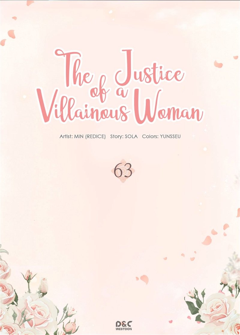 The Justice of Villainous Woman ( What It Takes to be a Villainess ) Chapter 63 - Page 1