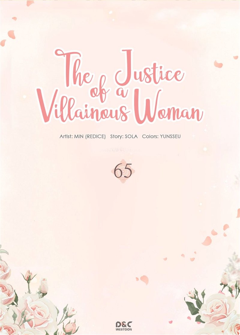 The Justice of Villainous Woman ( What It Takes to be a Villainess ) Chapter 65 - Page 1