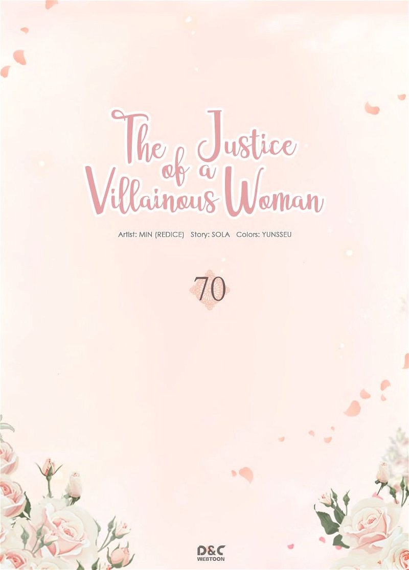 The Justice of Villainous Woman ( What It Takes to be a Villainess ) Chapter 70 - Page 1