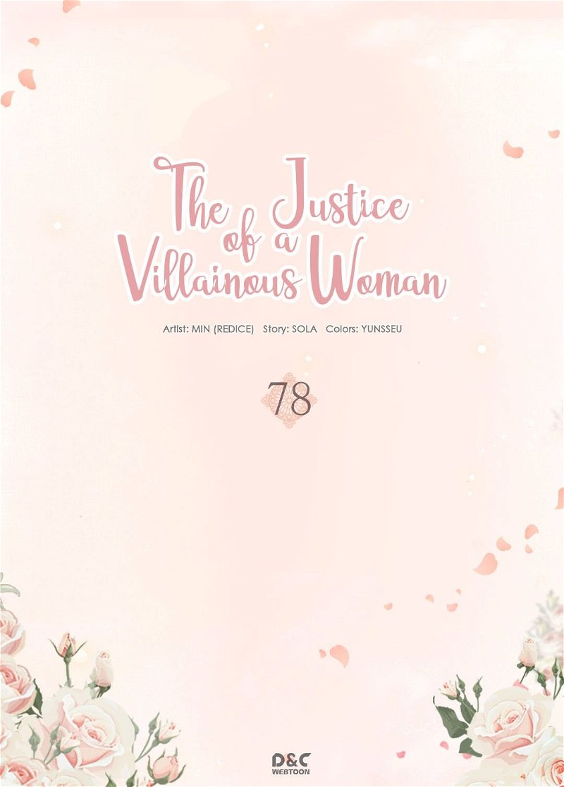 The Justice of Villainous Woman ( What It Takes to be a Villainess ) Chapter 78 - Page 1