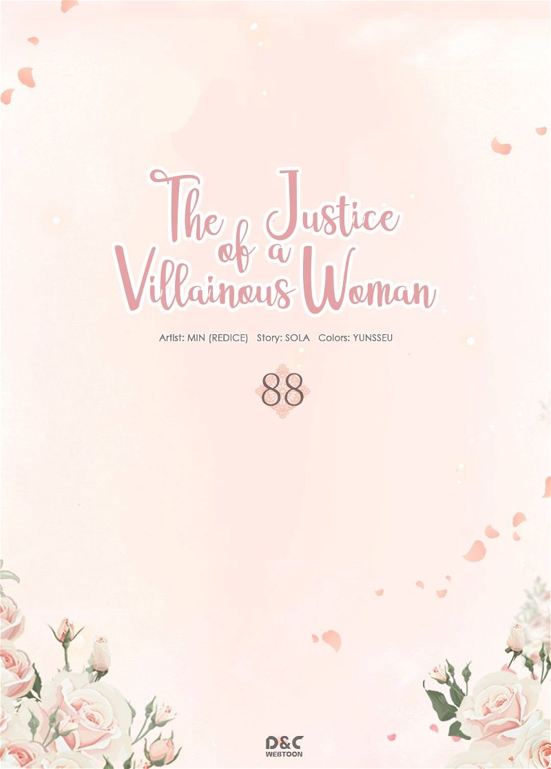 The Justice of Villainous Woman ( What It Takes to be a Villainess ) Chapter 88 - Page 1