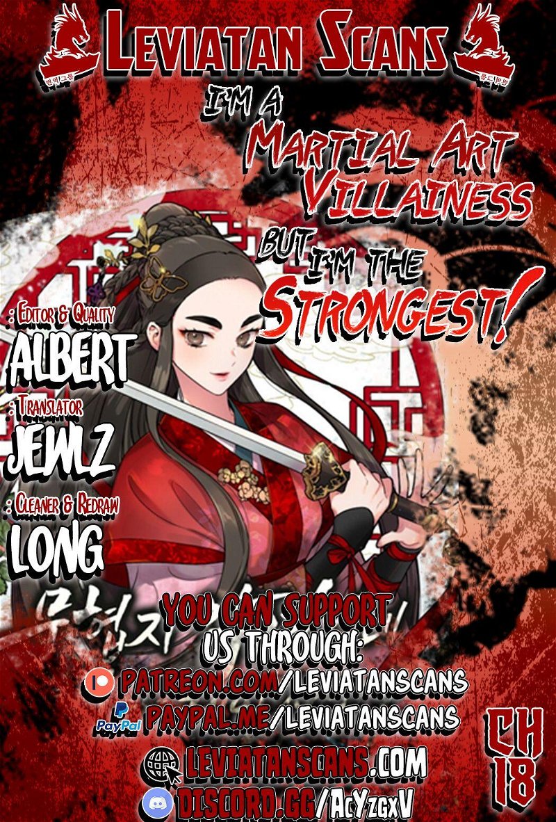 I’m a Martial Art Villainess but I’m the Strongest! Chapter 18 - Page 0