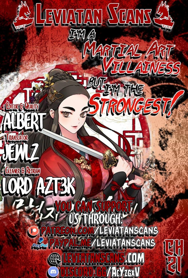 I’m a Martial Art Villainess but I’m the Strongest! Chapter 21 - Page 0