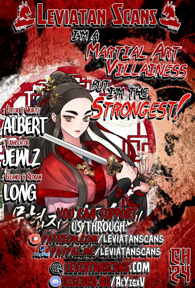 I’m a Martial Art Villainess but I’m the Strongest! Chapter 24 - Page 0