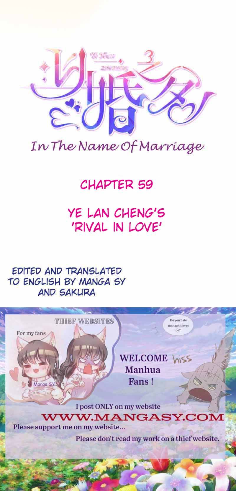 In The Name Of Marriage Chapter 59 - Page 0