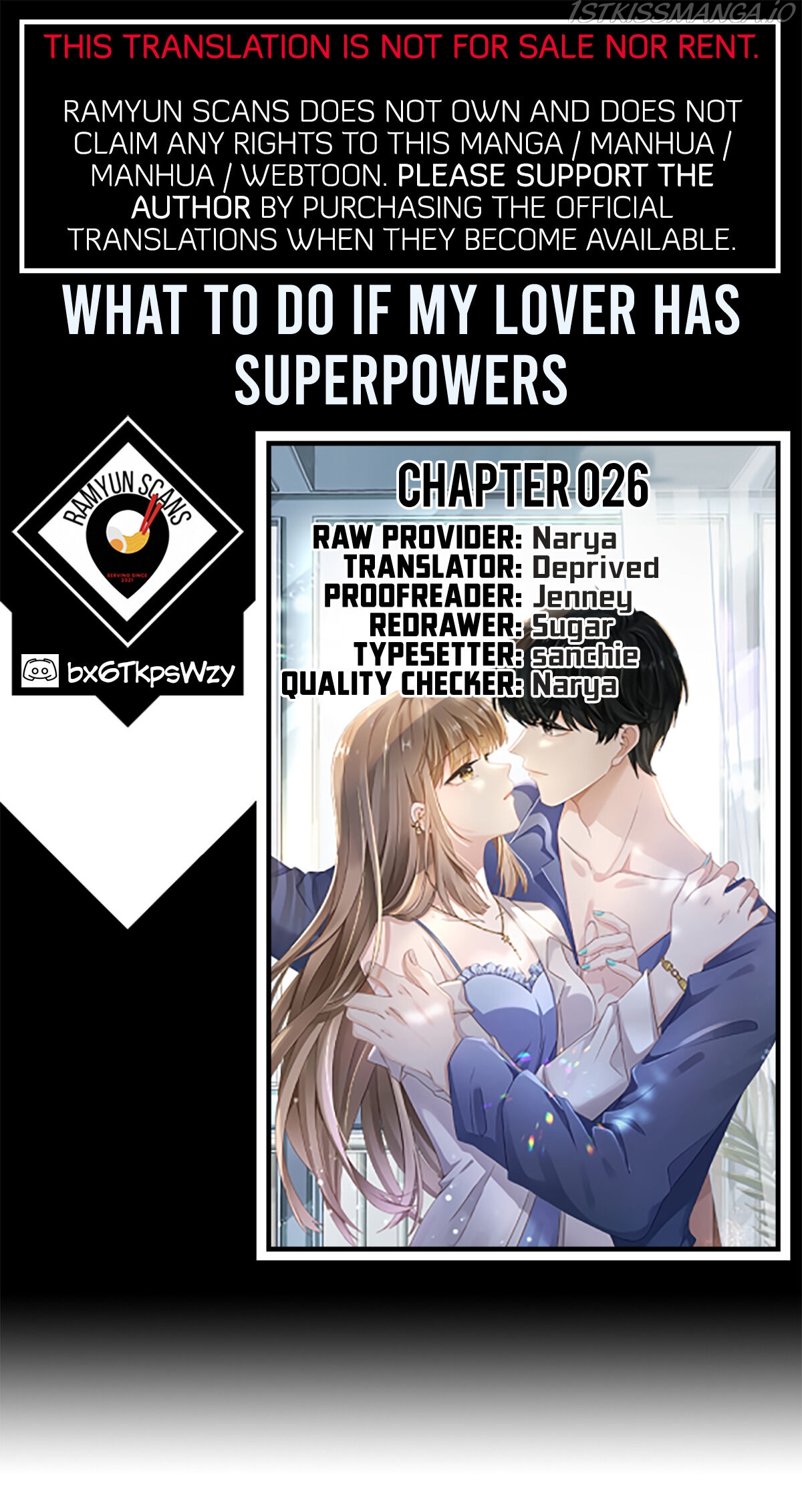 What To Do If My Lover Has Superpowers Chapter 26 - Page 0