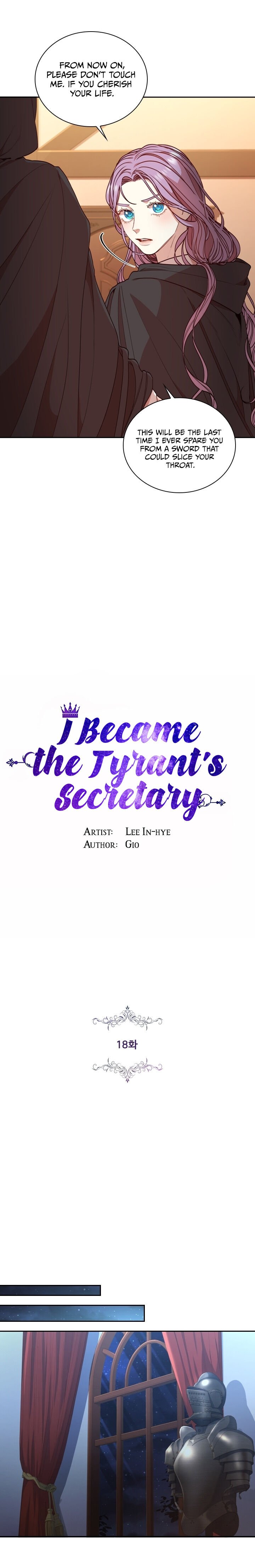 I Became the Tyrant’s Secretary Chapter 18 - Page 4