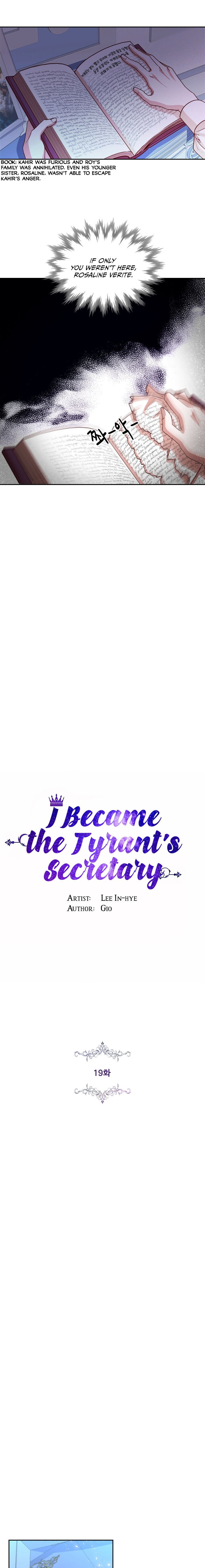 I Became the Tyrant’s Secretary Chapter 19 - Page 13