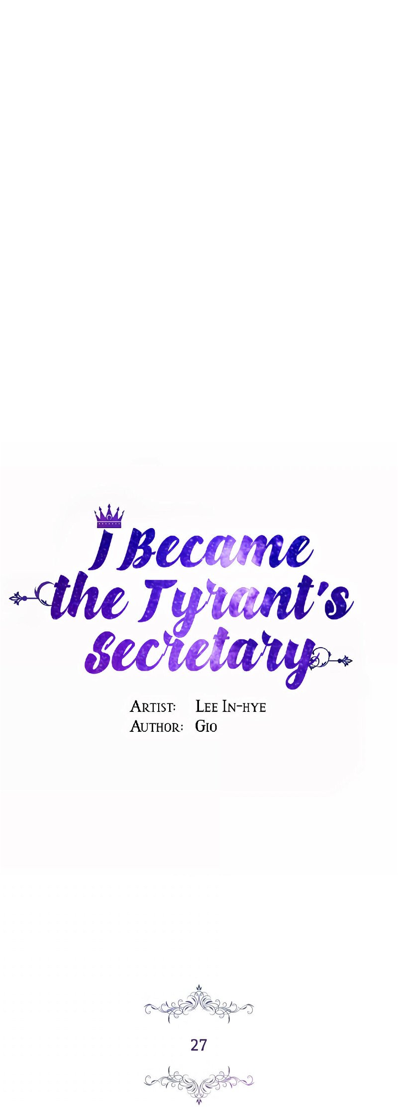 I Became the Tyrant’s Secretary Chapter 27 - Page 11